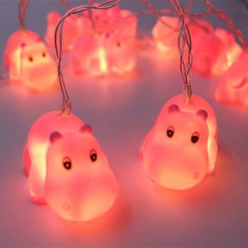 Hippo Haven: 1.5 m Cute Animal Light Strip