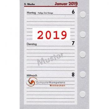BSB Zeitplaner Mini Kalendarium 02-0195 Terminplaner 1 Woche 2 Seiten 2024