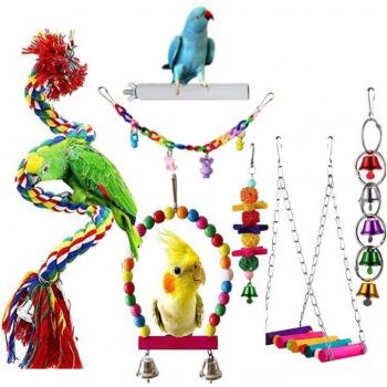 Decoración Colorida para Pájaros