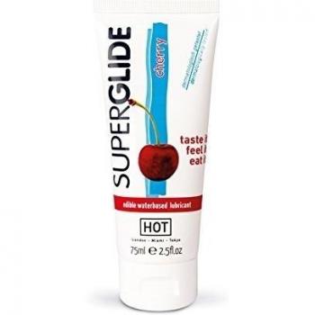 Lubricante comestible Hot Superglide sabor cereza