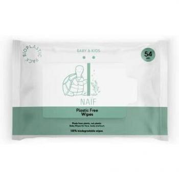 Naif Baby & Kids Plastic Free Wipes for Newborns 54 pc