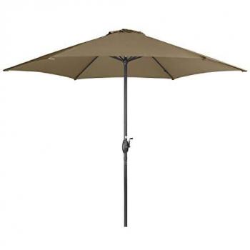 Doppler Kurbelschirm BASIC LIFT NEO Ø 300 cm Design 846 greige