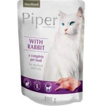 Piper Rabbit Cat Food for Sterilised Cats 100g