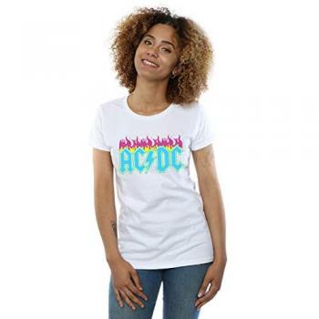 Flaming Neon Vibe T‑Shirt