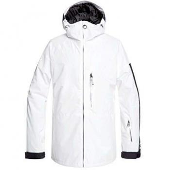 Giacca da snowboard Retrospect per uomini in bianco