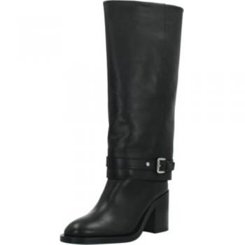 Alpe Selena Botas de piel para mujer en color negro