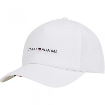 Cap mit Tommy Hilfiger Logo Weiß