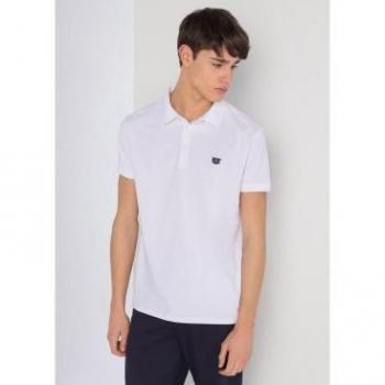 Polo deportivo de manga corta Bendorff blanco para hombre
