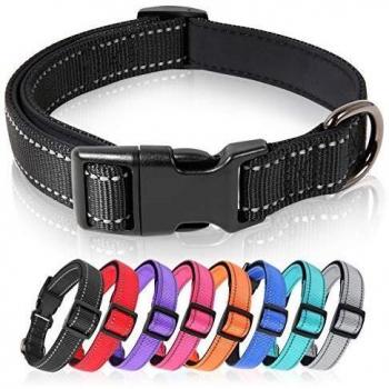Adjustable Reflective Dog Collar for Large Dogs
