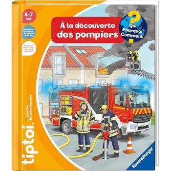 tiptoi®, Livre interactif, À la découverte des pompiers, 4 ans, 13099015, Ravensburger