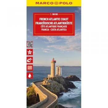 MARCO POLO Reisekarte Französische Atlantikküste 1:300.000
