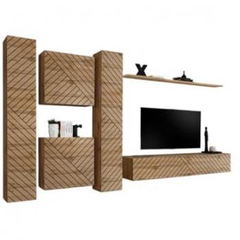Juego de Muebles Modernos Switch VI Roble Wotan