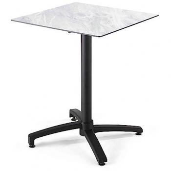 Table de terrasse marbre 70 cm inclinable