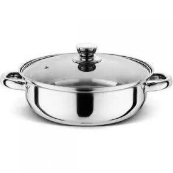 Large Capacity Stainless Steel Steamer with Double Cage