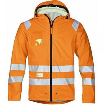 Chaqueta Unisex Snickers Workwear Alta Visibilidad Naranja Talla 40