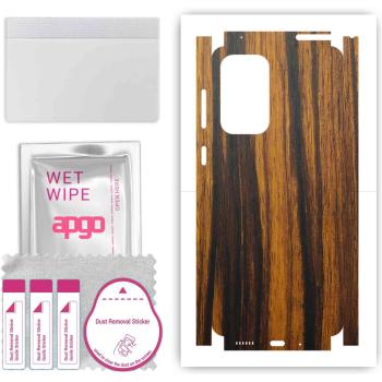 Papel protector de piel integral Galaxy A33 5G – Motivo Tigerwood