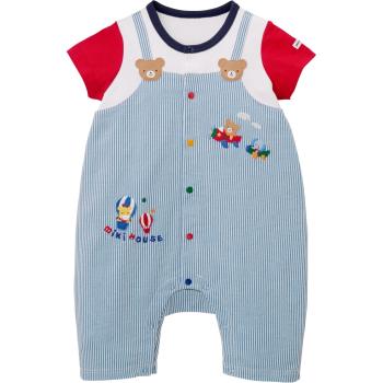 Japanese Baby Blue MIKI House Romper