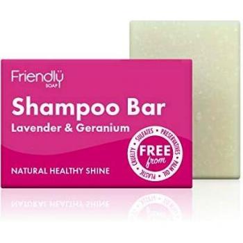 Friendly Soap Shampoo Bar Lavender & Geranium