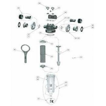 Hélice Centrifuge avec Vis de Fixation NW500/650/800