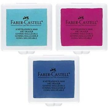 Color‑Sorted Knetradiergummi Trio – Turquoise, Blue, Blackberry