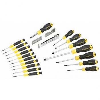 STHT0-70886 Stanley Screwdriver Set (Flat, Torx, PH, Hex) – 49 Items