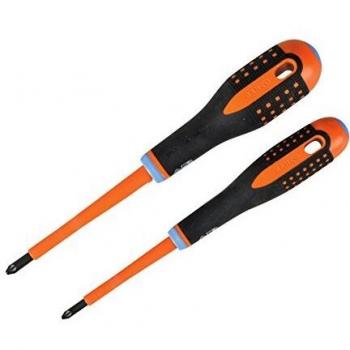Destornillador dual Bahco Ergo (Pozidriv + ranurado) – 5 piezas