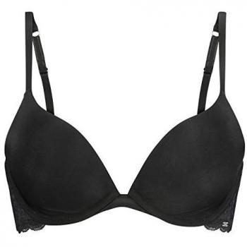 Angie Padded Underwired Push‑Up‑Bra – Schwarz, 36DD
