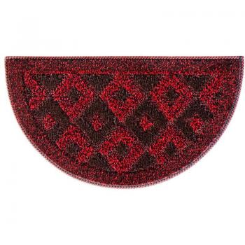 Bordure d'entrée Emmevi rouge, paillasson absorbant et sécuritaire