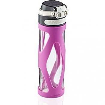 Leifheit Lila Glasflasche