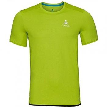 Odlo Herren Sweatshirt-Top CMX OMNIUS F‑Dry, S, Acid Lime