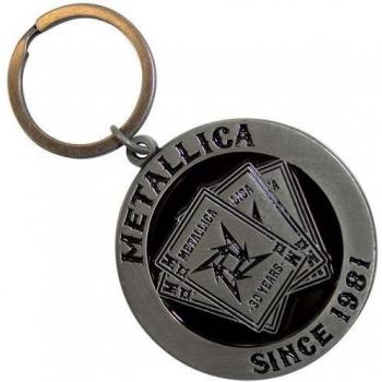 Metallica 30th Anniversary Keyring
