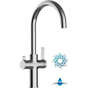 Mitigeur Chromé Vizio pour Système de Purification d'Eau