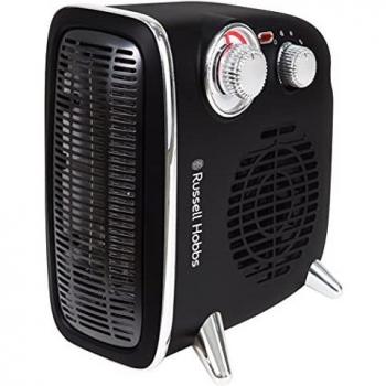 Russell Hobbs  1.8kW Grey Retro Horizontal/Vertical Fan Heater