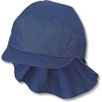 Kinder Sterntaler Basic Beanie mit Schutzschirm – Blau