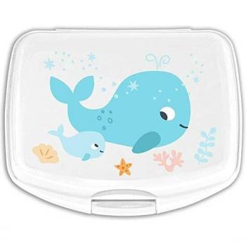 SAFTA SANDWICHERA RECTANGULAR SAFTA PREESCOLAR BALLENITA
