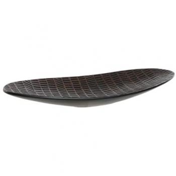 Centro de Mesa Colonial Home ESPRIT 48 x 16 x 5 cm Marrón Negro