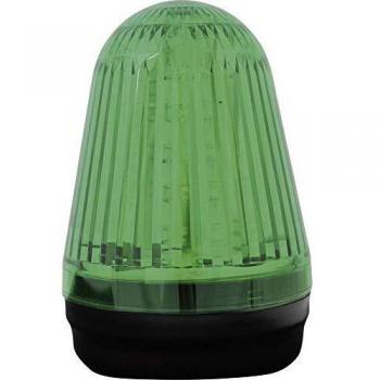 Avertisseur lumineux LED ComPro CO/BL/90/G/024 24 V DC/AC lumière continue, flash vert IP65 1 pièce