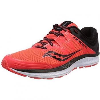 Saucony Guide Iso, Course Femme, Rouge (Vizired/Black 2), 42 EU