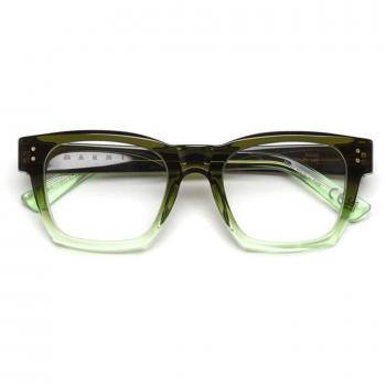 Marni, Green Optical Frame Stylish and Versatile, Green unisex, Sizes: 52 MM