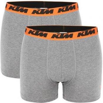 Lot de 2 boxers homme en coton stretch coloré KTM