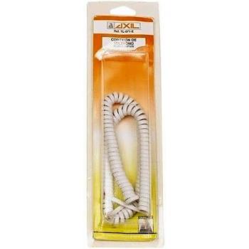 Cable Rizado Extralargo Blanco