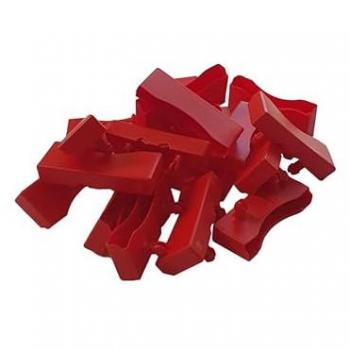 Lot 50 Embouts Rouges pour Lattes 68×8 mm – Ebac
