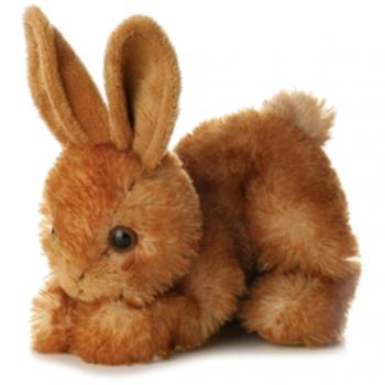Brown Aurora 8‑inch Flopsie Rabbit