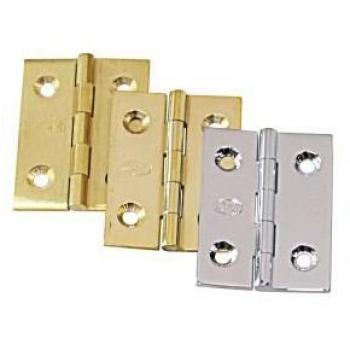 VORMANN Tür-Scharnier halbbreit B72xH100mm,gerollt Edelstahl,rostfrei