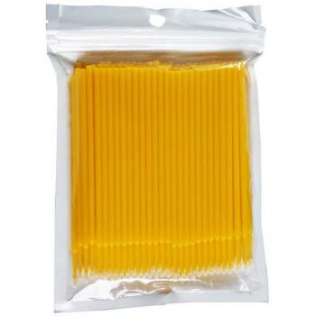 100 Microcepillos para Eliminación de Pestañas