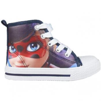 Cerdá Zapatillas Deportivas Altas Lady Bug, Niñas, Azul, Talla 34