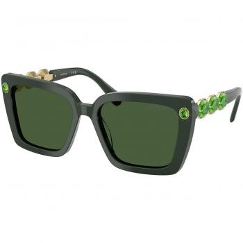 Groene Swarovski Zonnebril voor Vrouwen – SK6032