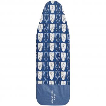 Deluxe Ironing Board Cover, Navy/White 15L x 10W x 2H centimetres