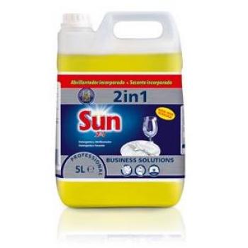 Detergente para Máquina de Lavar Louça + Secante Líquido Sun PF 2 em 1 5L