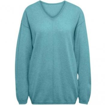 GOLDNER Kaschmir V-Ausschnitt Strickpullover